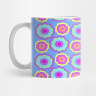 Pastel Flower Pattern Mug